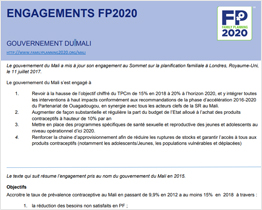 FP 2020 Commitment