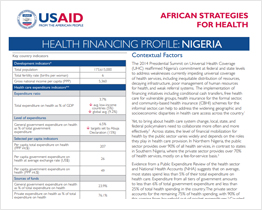 Health Financing Profile: Nigeria